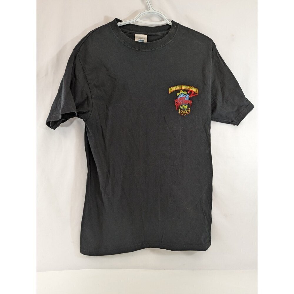 Haunted Hollywood 2 Planet T-Shirt 1998 Mens Size Medium 100% Cotton Black